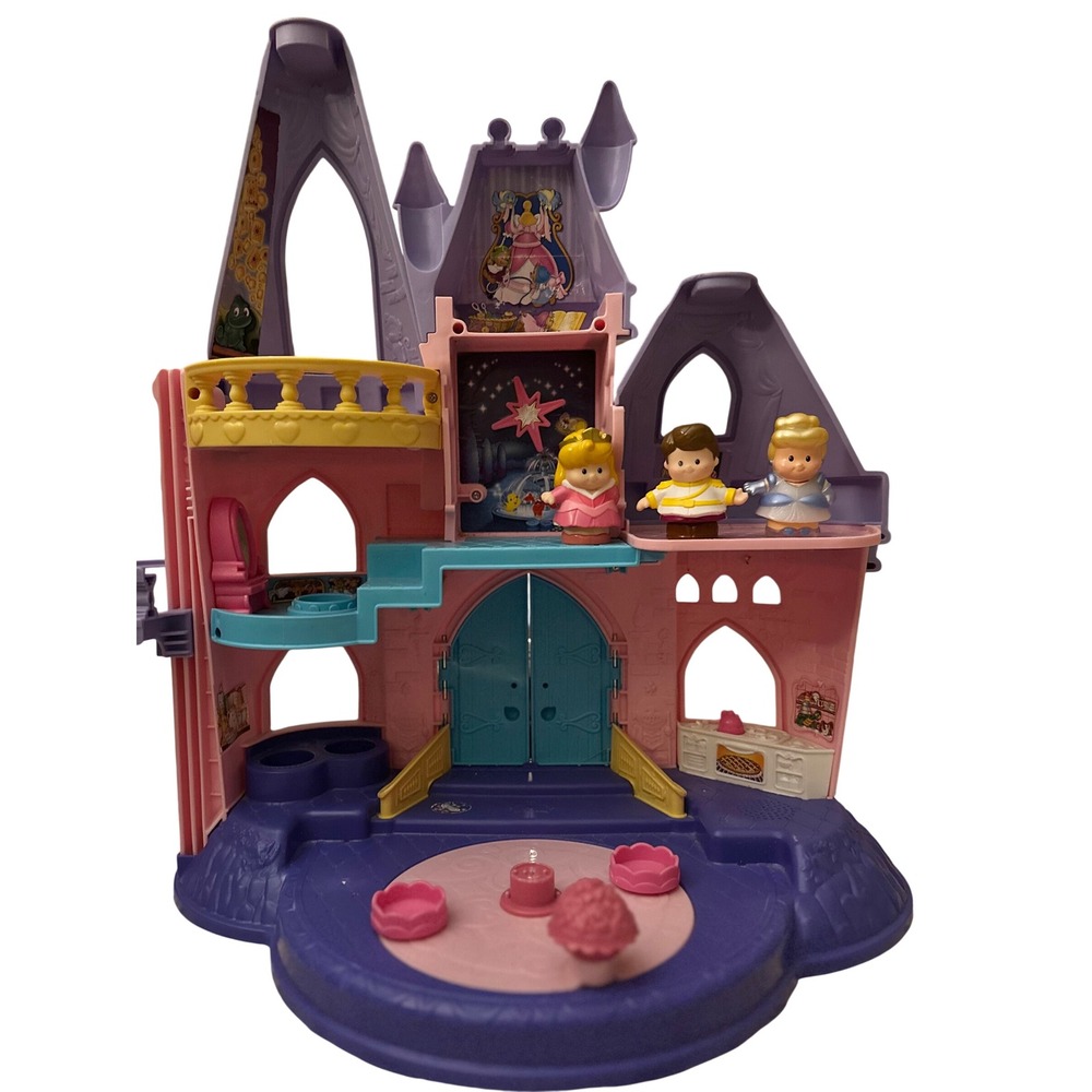 Little People Princess Castle and 3 characters